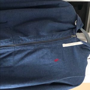 Polo zip up sweatshirt